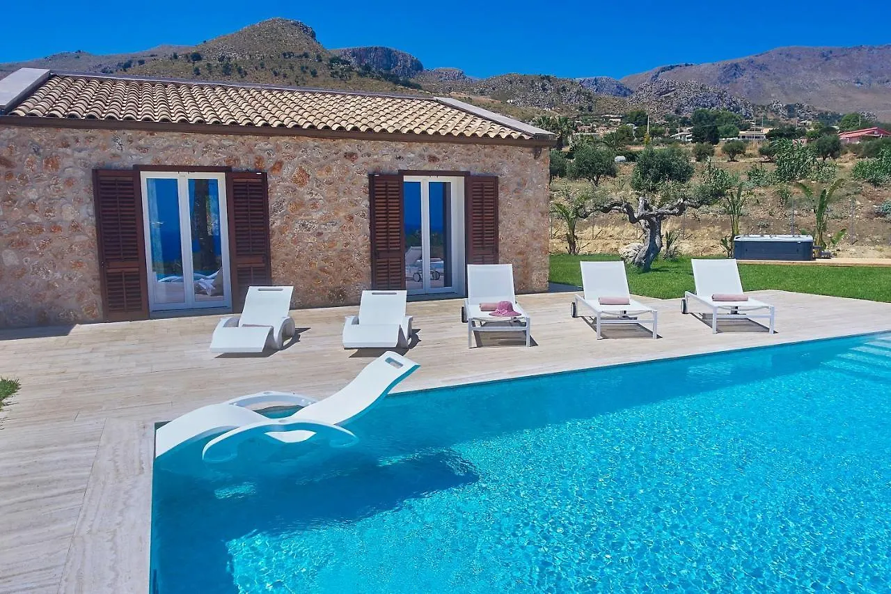 Villa Del Borgo Con Piscina E Jacuzzi Scopello  Italy